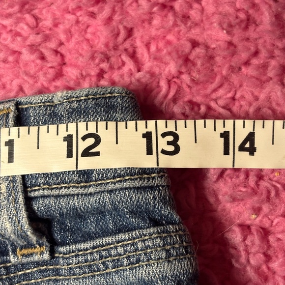 Aeropostale Stretch Flare Leg Denim Jeans Size 0S Short Y2K - Picture 6 of 6